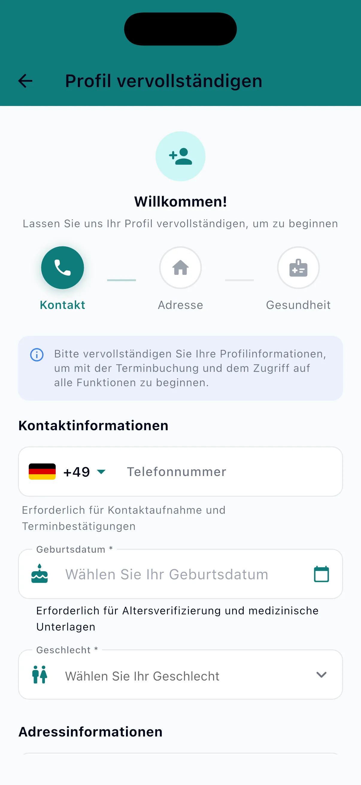 PartnerOS App — Einrichtung